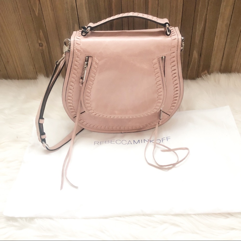 Rebecca Minkoff Vanity Saddle Bag Lilac~SOLD - Picture 2 of 8